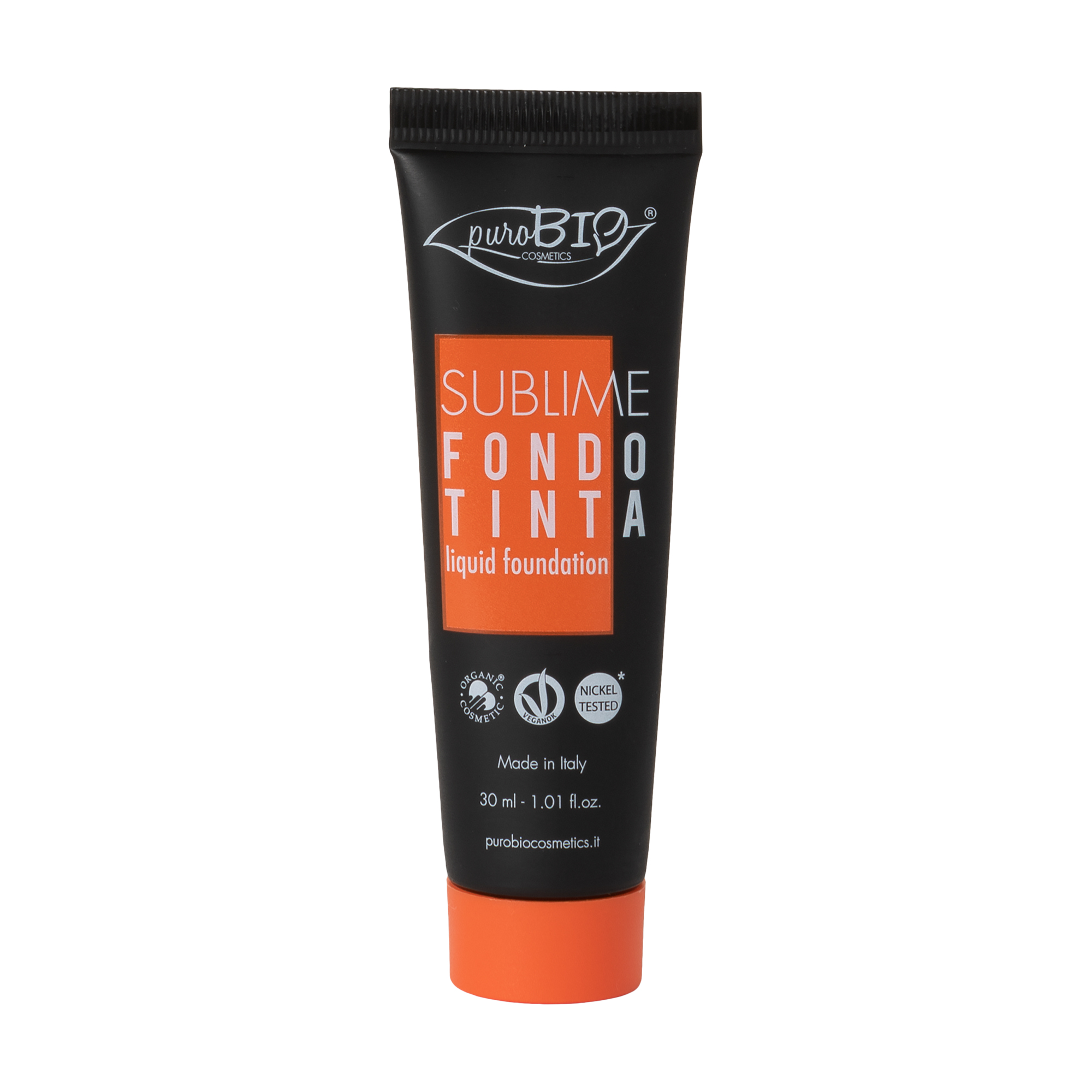 Тональна основа для обличчя PuroBio Cosmetics Sublime Liquid Foundation, 02, 30 мл